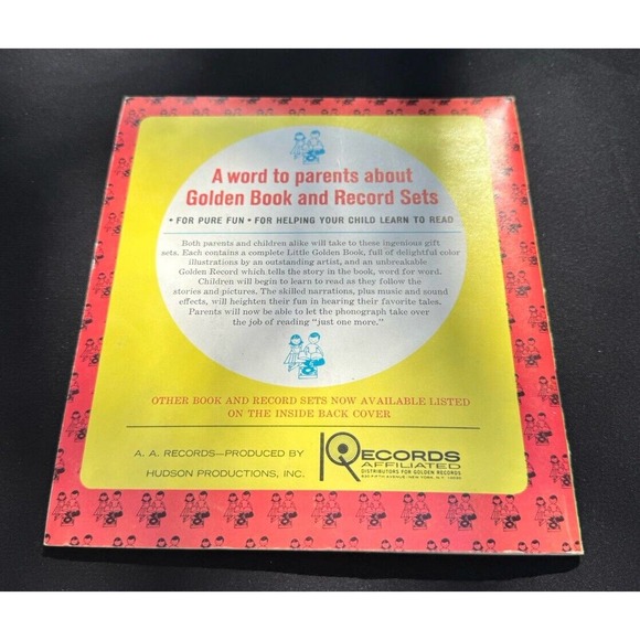 Mint! 1957 Little Golden Read & Hear Record & Book Puss In Boots Perfect! - Picture 9 of 9